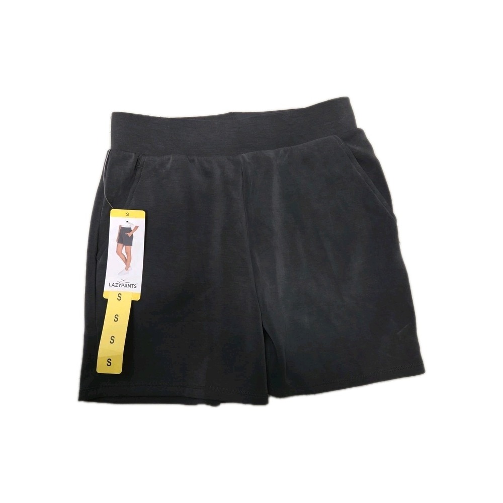 New Women's LazyPants Women's Luxe‎ Shorts charcoal Small